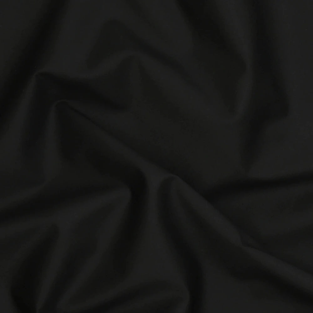 Unstitched Black Shalwar Kameez
