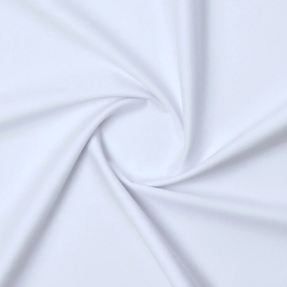 Unstitched Pure White Shalwar Kameez