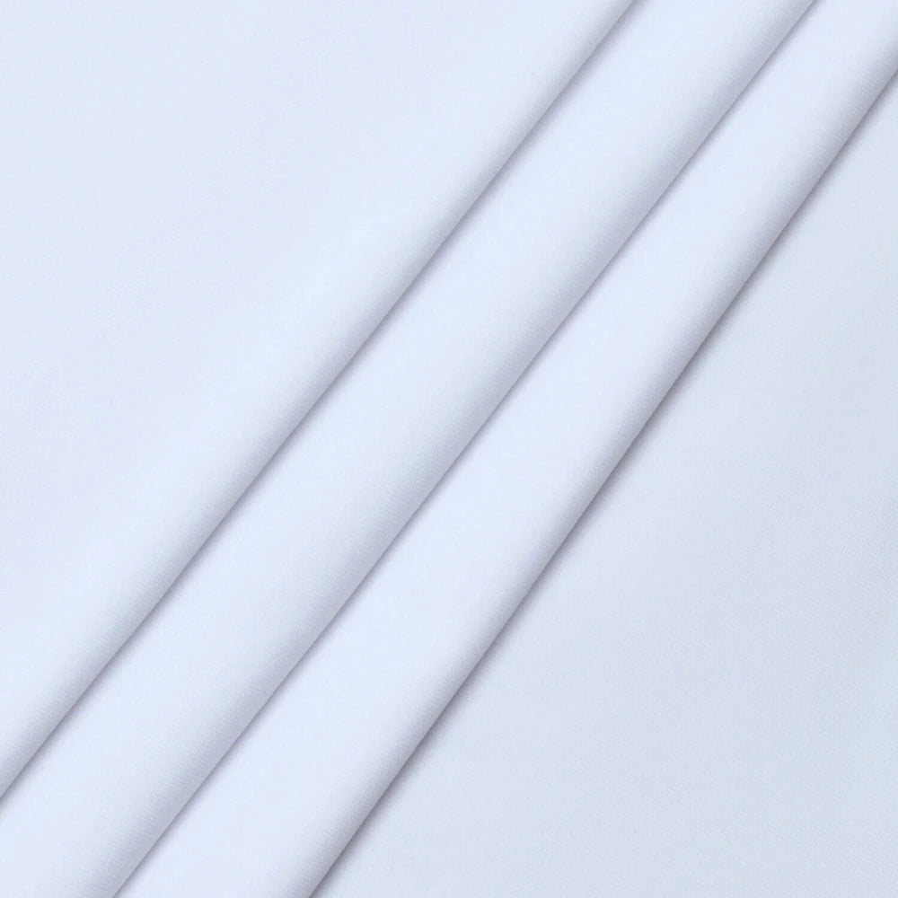 Unstitched Pure White Shalwar Kameez