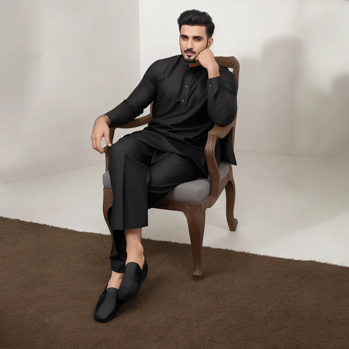 pure white cotton shalwar kameez | wnb